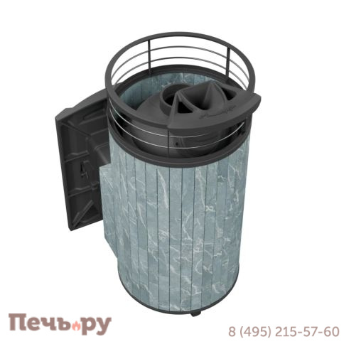 Печь банная Прометалл Атмосфера XL ламель + сетка фото 15