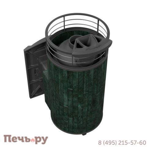 Печь банная Прометалл Атмосфера XL ламель + сетка с тоннелем фото 8