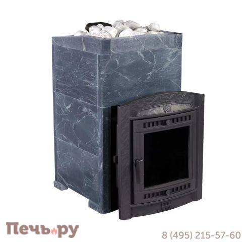 Печь банная Прометалл Атмосфера XL+ в облицовке Талькохлорит фото 5