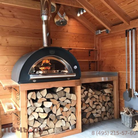 Печь Clementi Family Legna 60X60 Ramato фото 5