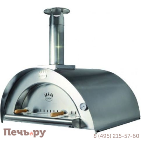 Печь Clementi Family Legna 60X60 Tetto Inox 430 фото