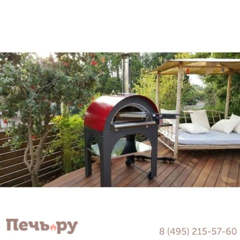 Печь Clementi Pulcinella Legna 60X60 Ramato фото 4