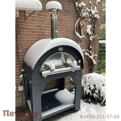 Печь Clementi Pulcinella Legna 60X60 Tutto Inox 304 фото 3