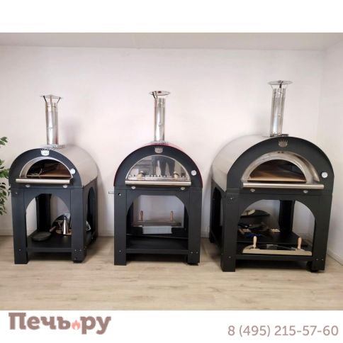 Печь Clementi Pulcinella Legna 60X60 Tutto Inox 304 фото 5