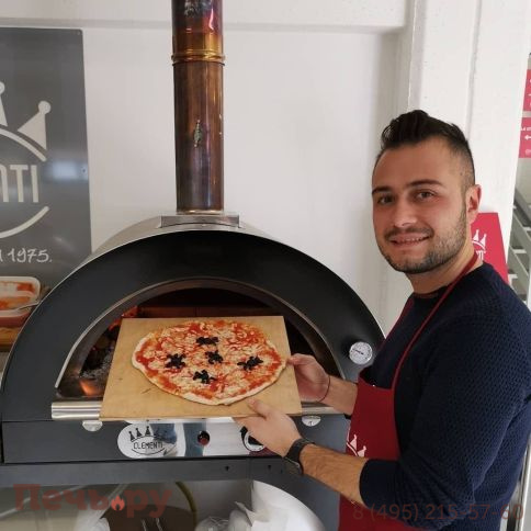 Печь Clementi Pulcinella Legna 60X60 Tutto Inox 304 фото 8