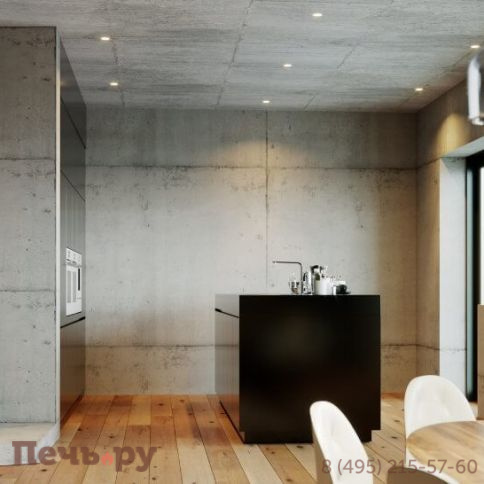 Печь Defro Home Cube mini 6,6кВт черная сталь фото 3