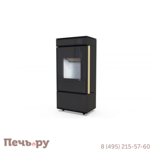 Печь Defro Home Cube mini 6,6кВт черная сталь фото