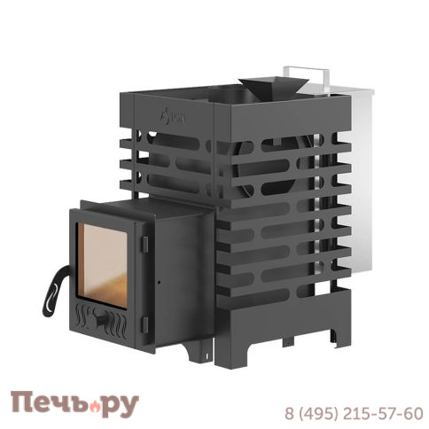 Печь для бани Aston 12 стекло Аква фото