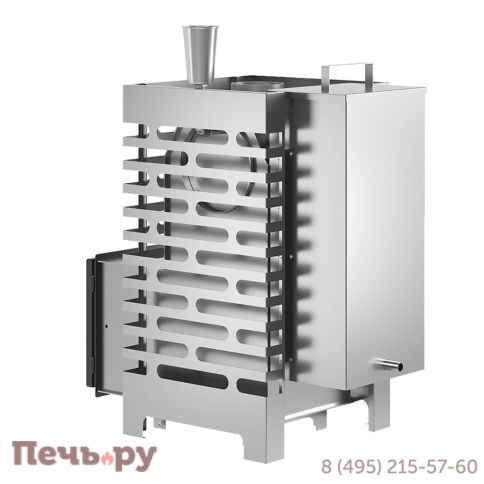 Печь для бани Aston 16 Inox стекло Аква фото 2