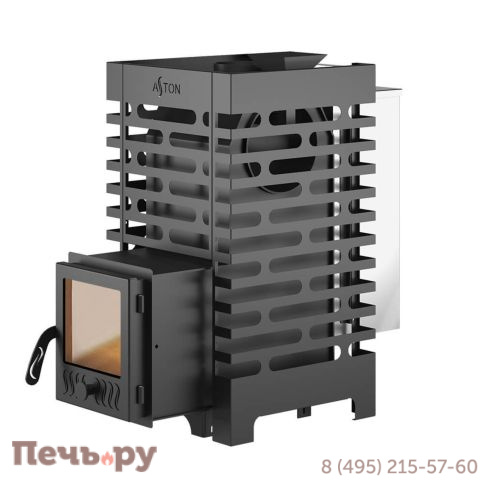 Печь для бани Aston 16 стекло Аква фото