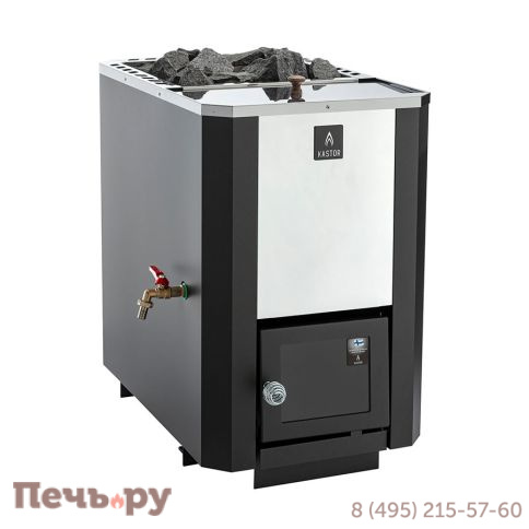 Печь для бани и сауны Kastor Karhu 20 ES с баком для воды фото 2