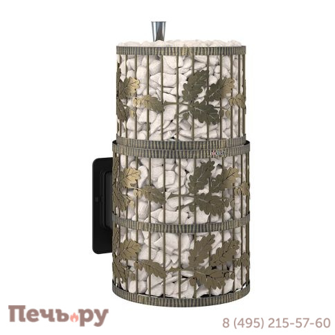 Печь для бани Эверест Легкий пар Профи Ковка  (чугунная закрытая каменка) фото 4