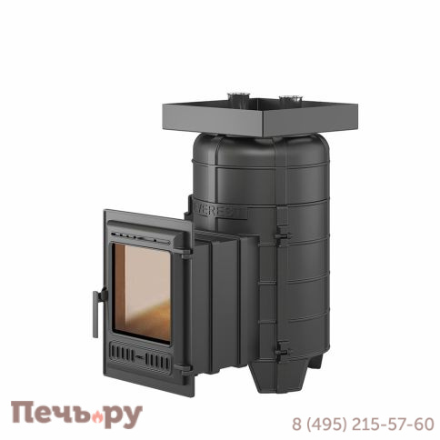 Печь для бани Эверест Steam Master 30 (320) чугун (под обкладку) фото