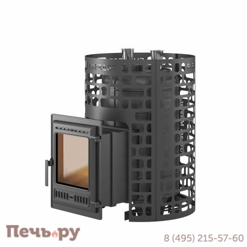 Печь для бани Эверест Steam Master 30 (320) чугун фото