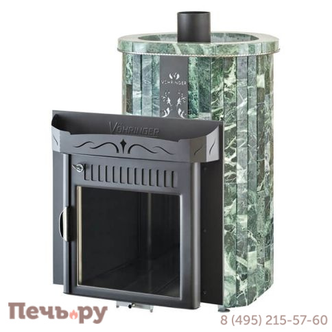 Печь для сауны Ферингер Ламель Макси ПС Змеевик цельный с открытой каменкой до 30 куб. м. фото 2