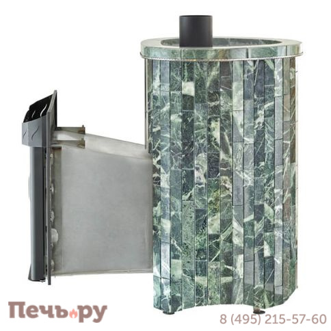 Печь для сауны Ферингер Ламель Макси ПС Змеевик цельный с открытой каменкой до 30 куб. м. фото 7