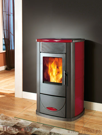 Печь EdilKamin IdroTech (боковины керамика) фото 2