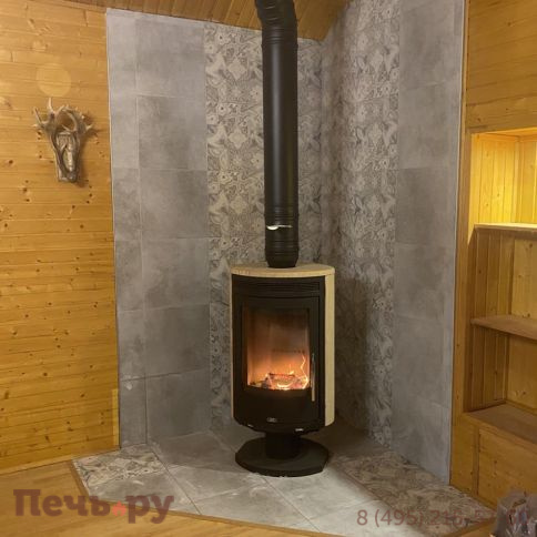 Печь камин ABX Arktis 8 поворотный фото 14