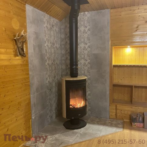 Печь камин ABX Arktis 8 поворотный фото 16