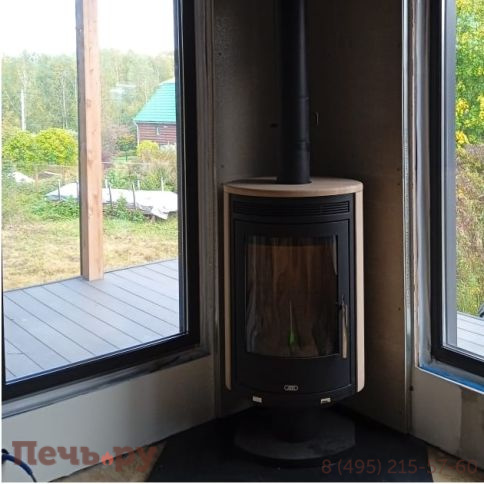 Печь камин ABX Arktis 8 поворотный фото 24