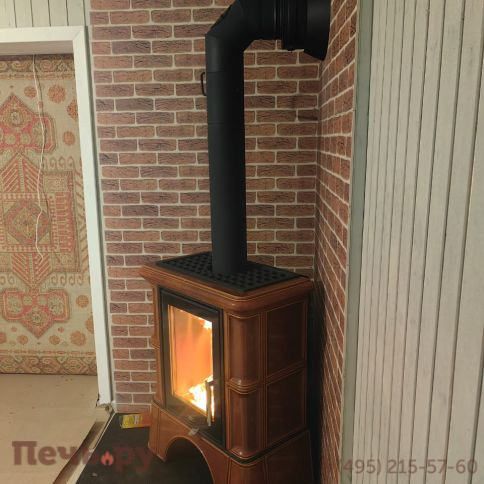 Печь-камин ABX Bavaria K, с кафельным цоколем фото 11