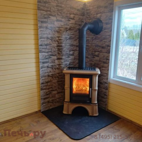 Печь-камин ABX Bavaria K, с кафельным цоколем фото 12