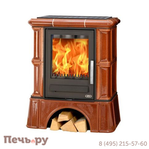 Печь-камин ABX Bavaria K, с кафельным цоколем фото 2