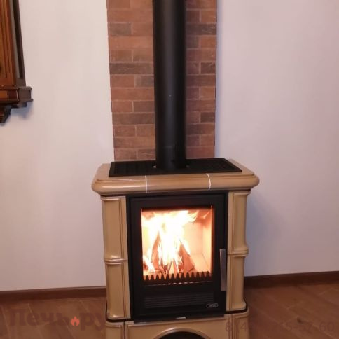 Печь-камин ABX Bavaria K, с кафельным цоколем фото 7