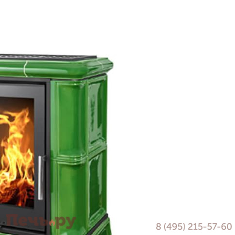 Печь-камин ABX Bavaria KI, с кафельным цоколем, с допуском воздуха фото 4