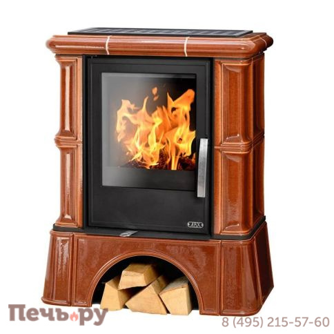 Печь-камин ABX Bavaria KI, с кафельным цоколем, с теплообменником, с допуском воздуха фото 4