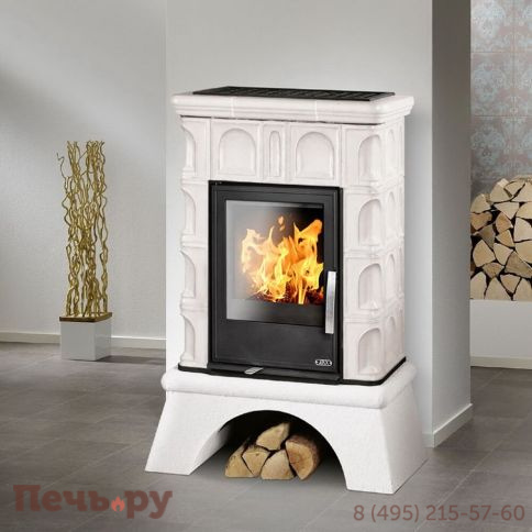 Печь-камин ABX Britania KI, с теплообменником, с допуском воздуха фото 2