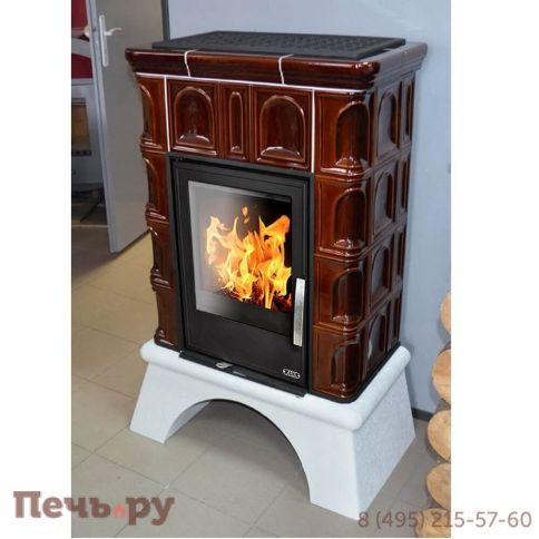 Печь-камин ABX Britania KI, с теплообменником, с допуском воздуха фото 4