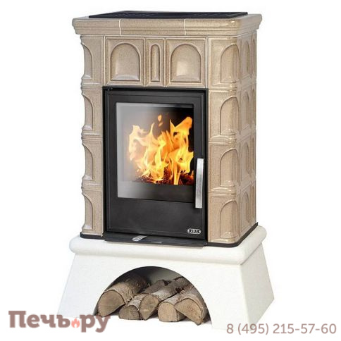 Печь-камин ABX Britania KI, с теплообменником, с допуском воздуха фото 5