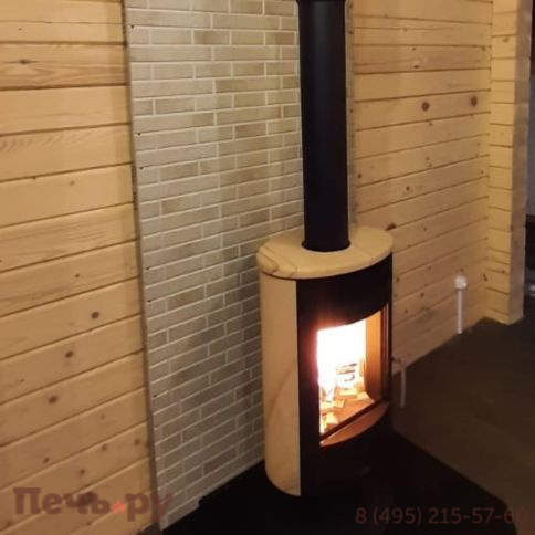 Печь камин ABX Tartu 5 поворотный фото 17