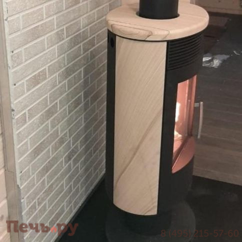 Печь камин ABX Tartu 5 поворотный фото 18