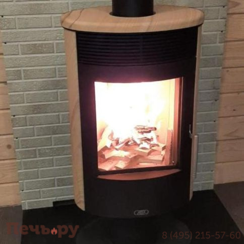 Печь камин ABX Tartu 5 поворотный фото 19