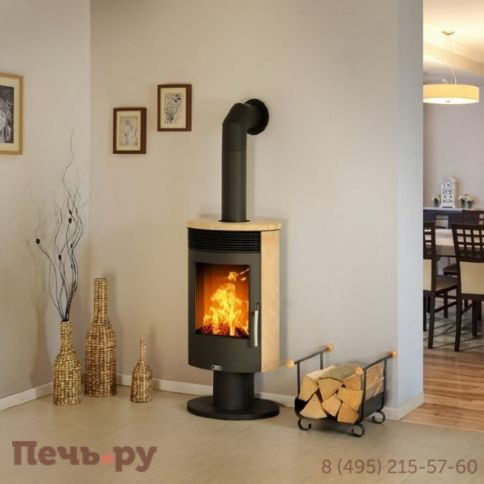 Печь камин ABX Tartu 5 поворотный фото 6