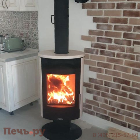 Печь камин ABX Tartu 5 поворотный фото 7