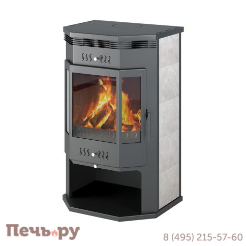 Печь камин Aston 12 кВт (200 м3) Призматик фото