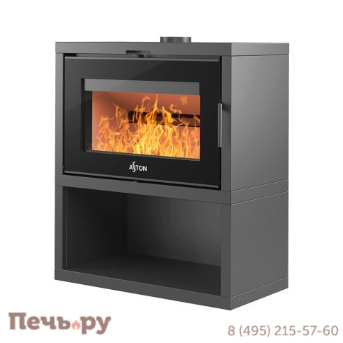 Печь камин Aston Senator Black фото