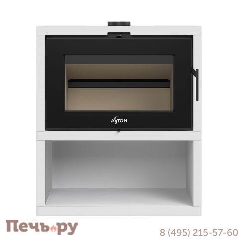 Печь камин Aston Senator White фото 3