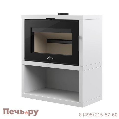 Печь камин Aston Senator White фото 4
