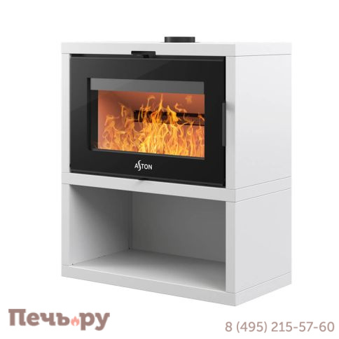Печь камин Aston Senator White фото