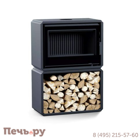 Печь камин Астов Легго ПК 7454 с нижним дровником фото 6