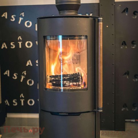 Печь камин Астов R1.0 (круглая задняя часть) фото 11