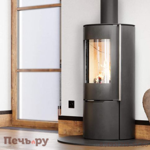 Печь камин Астов R1.0 (круглая задняя часть) фото 6