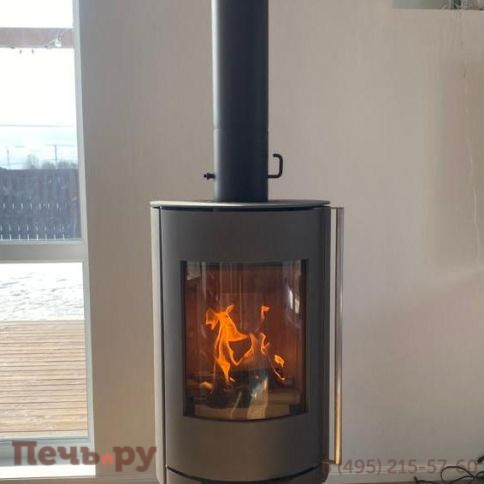 Печь-камин Астов R1.0 N (круглая задняя часть) фото 13