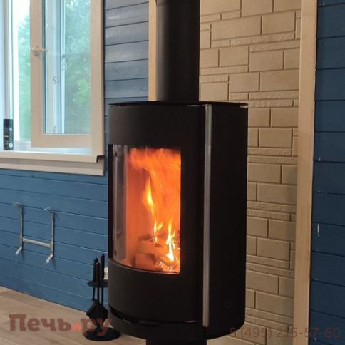 Печь-камин Астов R1.0 N (круглая задняя часть) фото 14