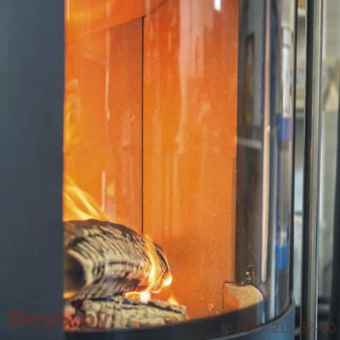 Печь камин Астов R1 на дровнике фото 11