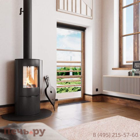 Печь камин Астов R1 на дровнике фото 8